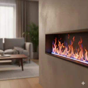 Chimeneas de vapor de agua.