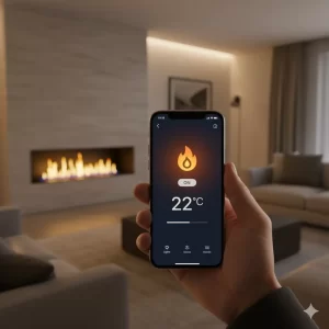 chimeneas inteligentes control automatización