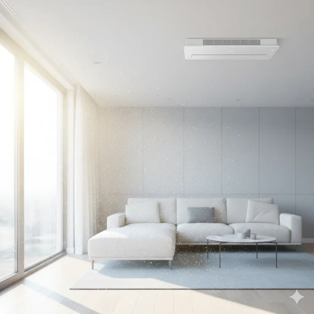 Calidad del aire interior calefacción