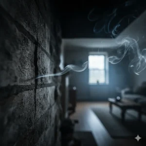 Filtración de humo chimenea peligros