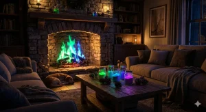 Fuego Mágico en Casa